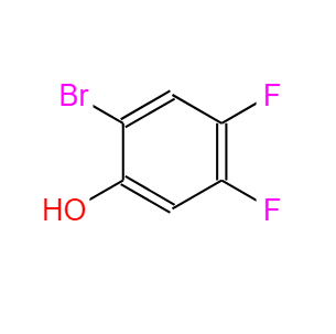 2-溴-4,5-二氟苯酚