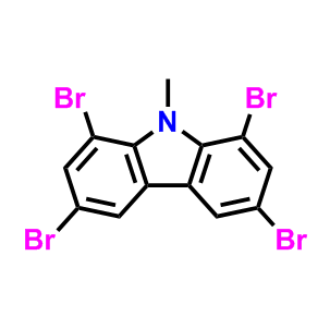 1,3,6,8-四溴-9-甲基-9H-咔唑