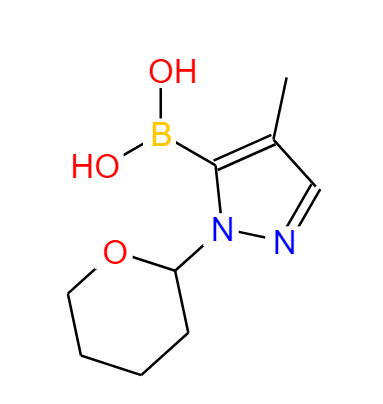 1-(tetrahydro-2H-pyran-2-yl)-4-methyl-5-(4,4,5,5-tetramethyl-1,3,2-dioxaborolan-2-yl)-1H-pyrazole 1141878-27-4