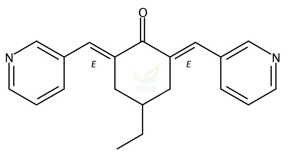 4-乙基-2,6-双(吡啶-3-基亚甲基)环己酮 