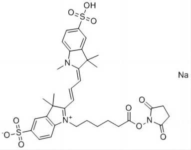 磺酰基Cy3 NHS酯钠盐