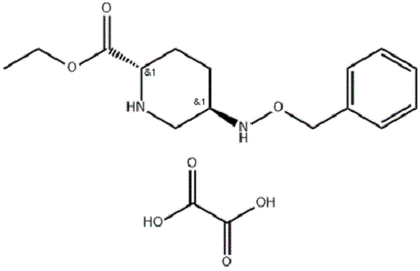 (2S,5R)-苄氧胺基哌啶-2-甲酸乙酯草酸盐