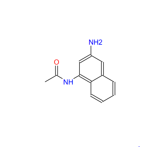  1-乙酰氨基-3-氨基萘