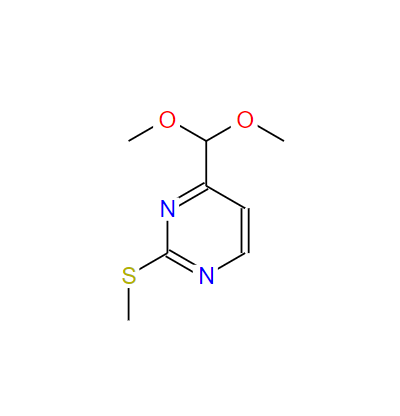 4-(二甲氧甲基)-2-甲硫基嘧啶