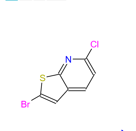 2-溴-6-氯噻吩[2,3-B]吡啶