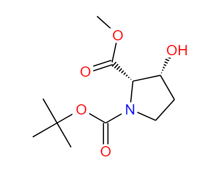 (2S,3R)-1-叔丁基 2-甲基 3-羟基吡咯烷-1,2-二羧酸酯