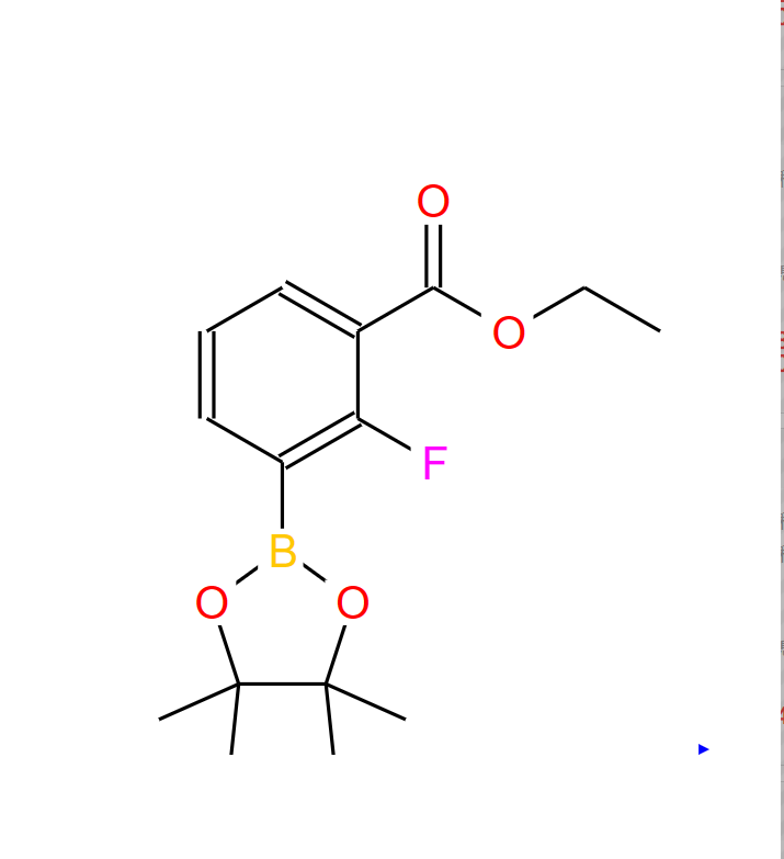 氟-3-甲氧羰基苯基硼酸频哪醇酯