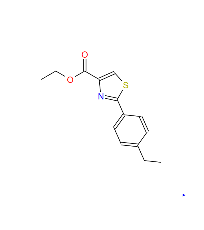 乙基 2-(4-乙基苯基)噻唑-4-羧酸酯