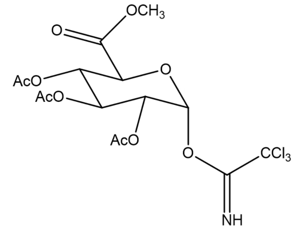 2,3,4-三-O-乙酰基-β-D-葡萄糖醛酸甲酯 三氯乙酰亚胺酯