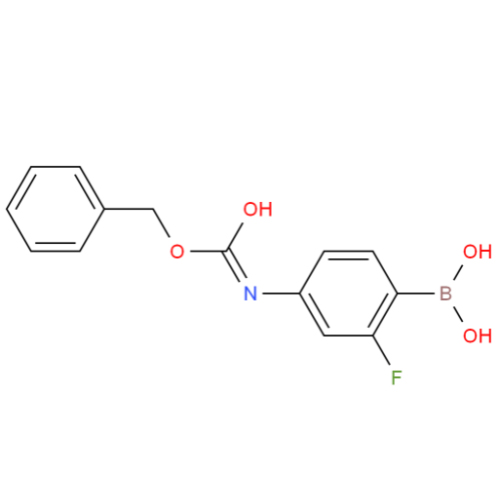 4-(苄氧羰基氨基)-2-氟苯硼酸