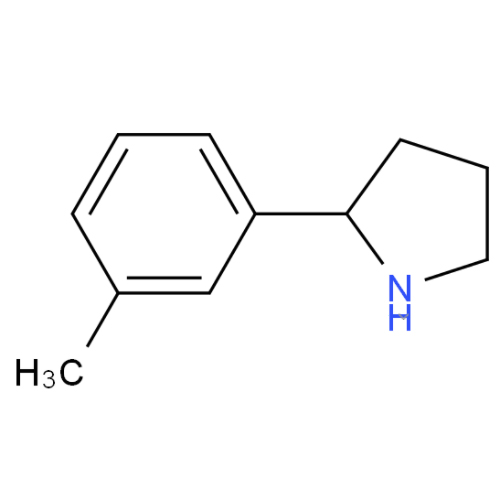 2-(3-甲苯基)-吡咯烷