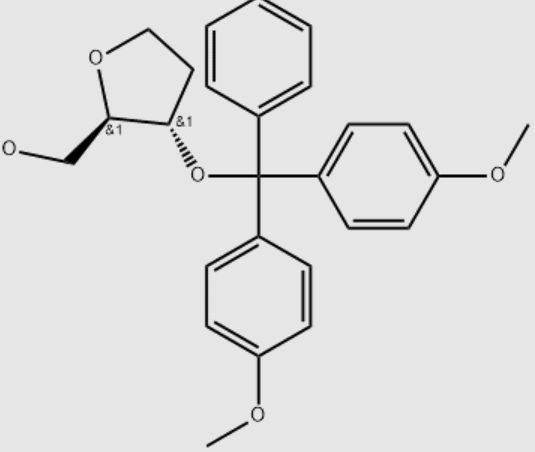 D-erythro-Pentitol, 1,4-anhydro-3-O-[bis(4-methoxyphenyl)phenylmethyl]-2-deoxy- 401813-08-9