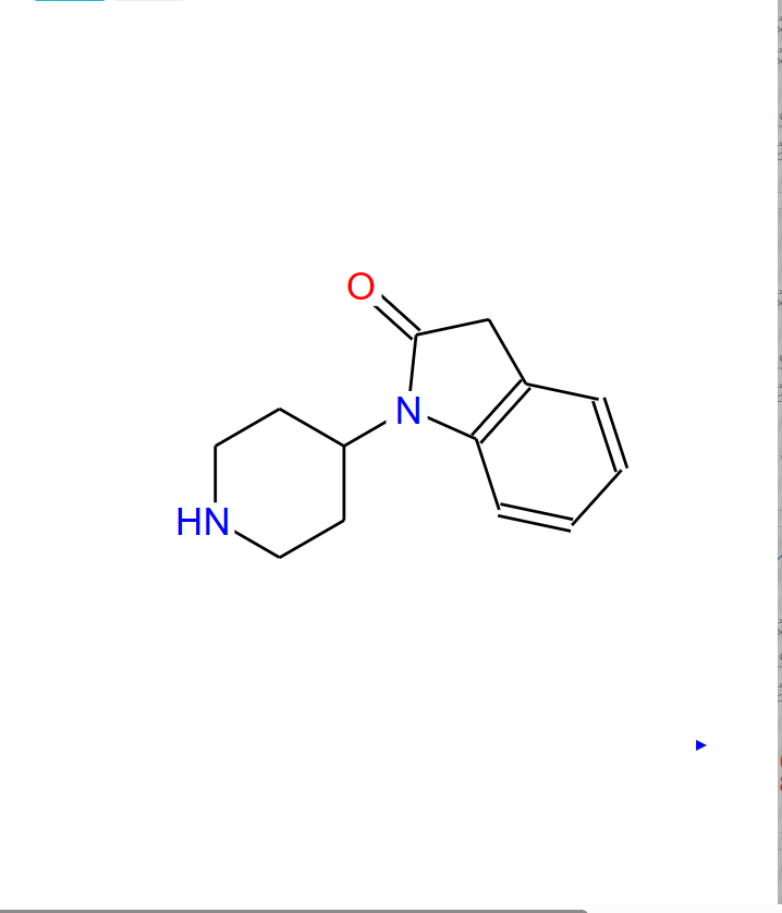 1,3-二氢-1-(-4-哌啶基)(2H)吲哚-2-酮