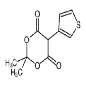 2,2-二甲基-5-(3-噻吩基)-1,3-二氧杂环己烷-4,6-二酮|替卡西林侧链 3-ATMA 