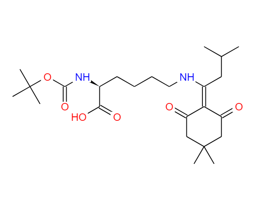 叔丁氧羰基-N'-甲基三苯甲基-L-赖氨酸·二环己基铵盐