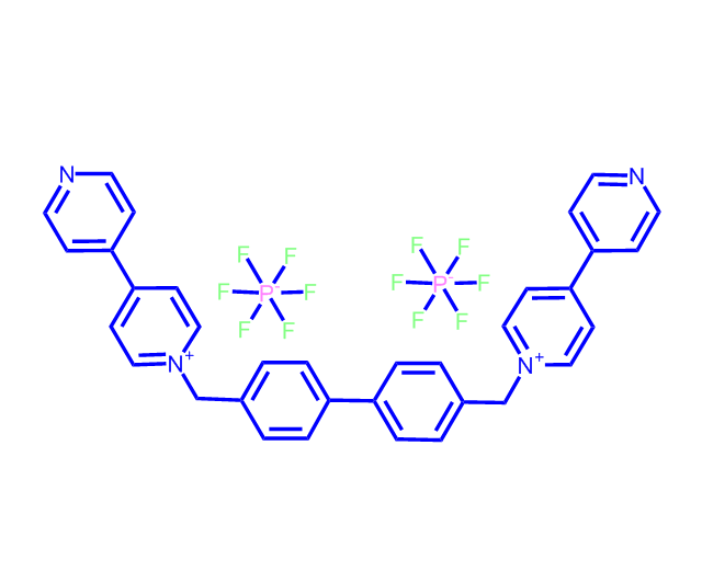 1,1'-[联苯-4,4'-二醇双(亚甲基)]双(4,4'-联吡啶)氟磷酸盐 