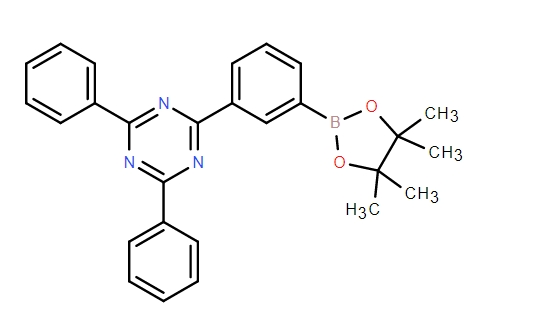 2，4-二苯基-6-[3-（4，4，5，5-四甲基-1，3，5-二氧杂环戊硼烷-2-基）苯基1269508-31-7]-1，3，5-三嗪