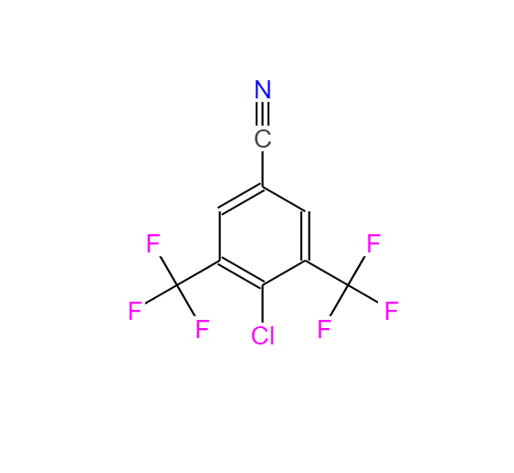 3,5-双三氟甲基-4-氯苯腈