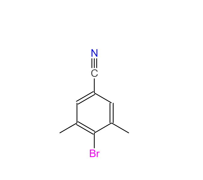 4-溴-3,5-二甲基苯腈