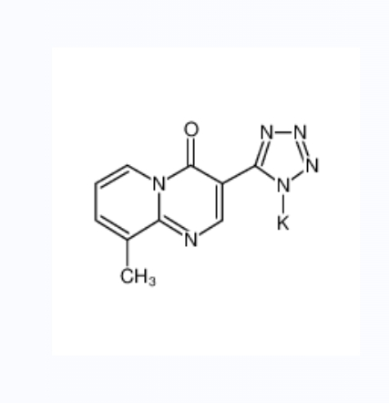 9-甲基-3-(1H-四唑-5-基)-4H-吡啶并[1,2-a]嘧啶-4-酮钾盐	