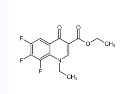 1-乙基-6,7,8-三氟-1,4-二氢-4-氧代-3-喹啉甲酸乙酯	