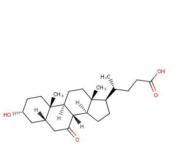 3a-羟基-7-氧代-5b-胆烷酸