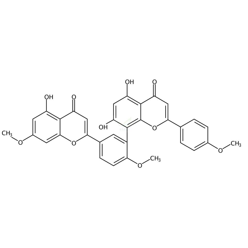 金松双黄酮  Sciadopitysin  521-34-6