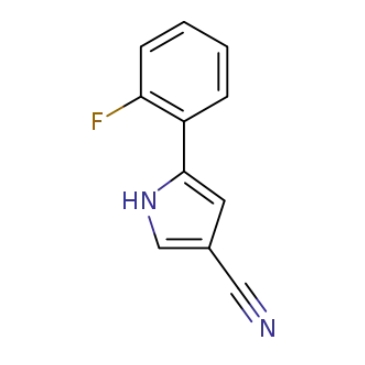 5-(2-氟苯基)-1H-吡咯-3-甲腈