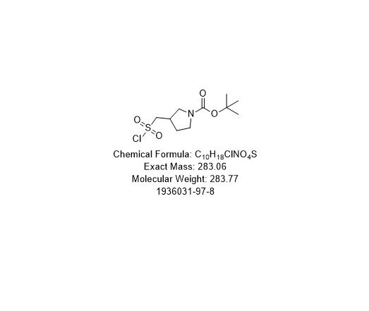 tert-butyl 3-[(chlorosulfonyl)methyl]pyrrolidine-1-carboxylate