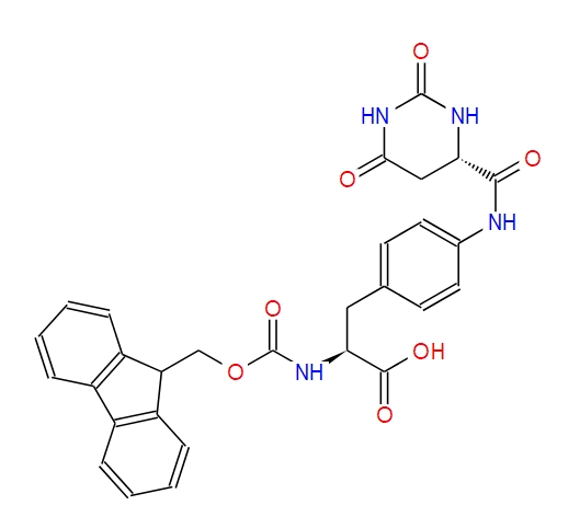 N-[芴甲氧羰基]-4-[[[(4S)-六氢-2,6-二氧代-4-嘧啶基]羰基]氨基]-L-苯丙氨酸