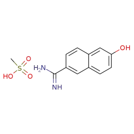 6-甲脒-2-萘酚甲基磺酸盐