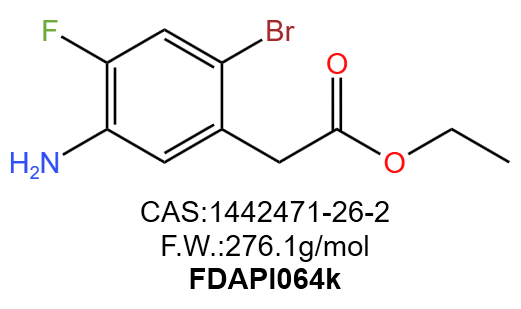 高品质 2-溴-4-氟-5-氨基苯乙酸乙酯