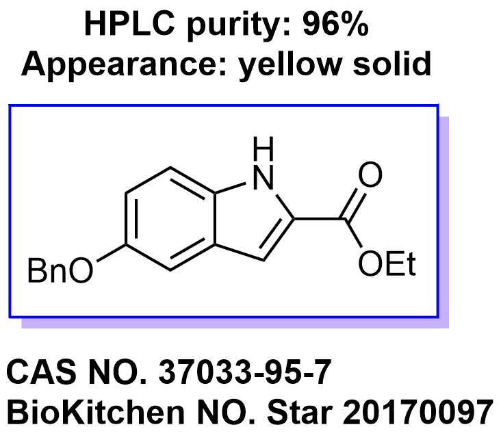 5-苄氧基吲哚-2-甲酸乙酯 37033-95-7