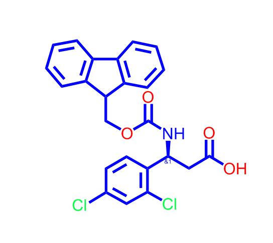 FMOC-(S)-3-氨基-3-(2,4-二氯苯基)-丙酸501015-34-5