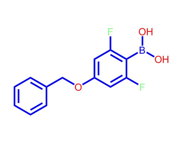 4-苄氧基-2.6-二氟苯硼酸156635-89-1