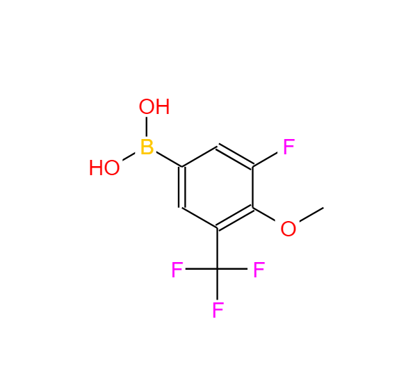 3-氟-4-甲氧基-5-三氟甲基苯硼酸