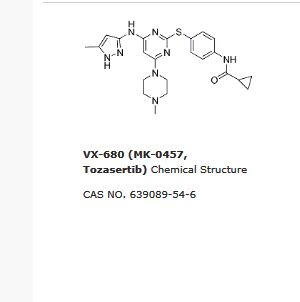 VX-680 (MK-0457,Tozasertib)