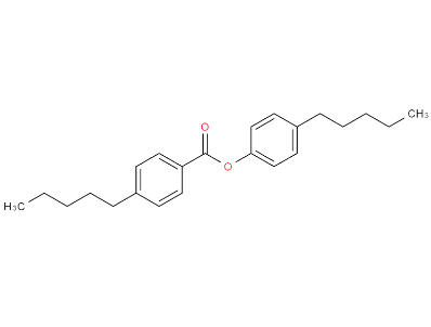 戊基苯甲酸对戊基苯酚酯，4-戊基苯甲酸 4-戊基苯酯，4-n-Pentylphenyl 4-n-pentylbenzoate，74305-48-9，可提供公斤级，按需分装！