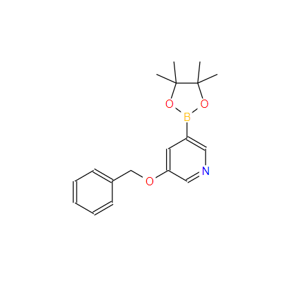 3-(苄氧基)-5-(4,4,5,5-四甲基-1,3,2-二氧杂环戊硼烷-2-基)吡啶