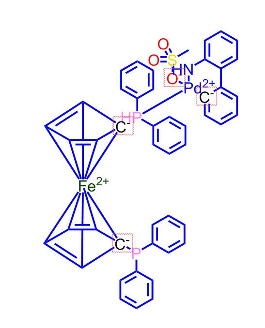 甲磺酸[1,1'-双(二苯基膦基)二茂铁)](2'-氨基-1,1'-联苯-2-基)钯(II)1445086-28-1