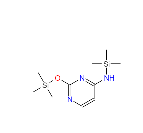 N-(三甲基硅基)-2-(三甲基硅氧基)-4-嘧啶胺