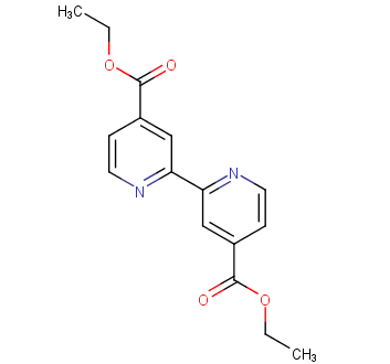 2,2’-联吡啶-4,4'-二甲酸乙酯，4,4'-Bis(ethoxycarbonly)-2,2'-bipyridine，1762-42-1，可提供公斤级，按需分装！