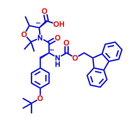 (4S)-3-[(2S)-3-[4-(叔丁氧基)苯基]-2-[[芴甲氧羰基]氨基]-1-氧代丙基]-2,2,5-三甲基-4-恶唑烷羧酸920519-31-9