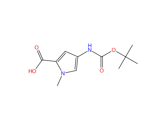 4-[(叔丁氧羰酰)氨基]-1-甲基-1H-吡咯-2-甲酸