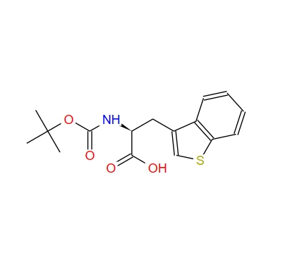 (S)-3-(苯并[b]噻吩-3-基)-2-((叔丁氧羰基)氨基)丙酸 154902-51-9