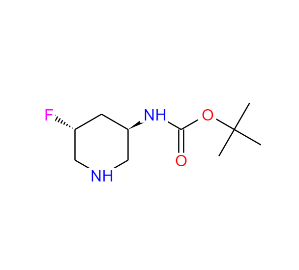 （3R，5R）3-BOC-氨基-5-氟哌啶