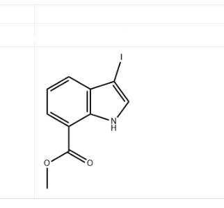 甲基 3-碘-1H-吲哚-7-甲酸基酯  1788043-93-5