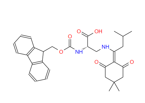 607366-20-1   Fmoc-3-[[1-(4,4-二甲基-2,6-二氧代环己亚基)-3-甲基丁基]氨基]-L-丙氨酸