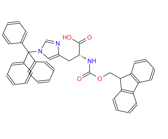 N-芴甲氧羰基-N'-三苯甲基-D-组氨酸