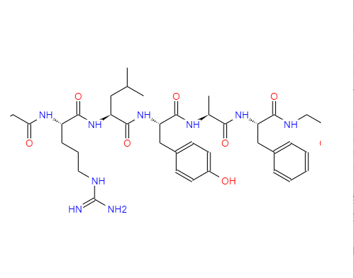 123338-11-4 GLY-ASP-GLY-ARG-LEU-TYR-ALA-PHE-GLY-LEU-NH2
